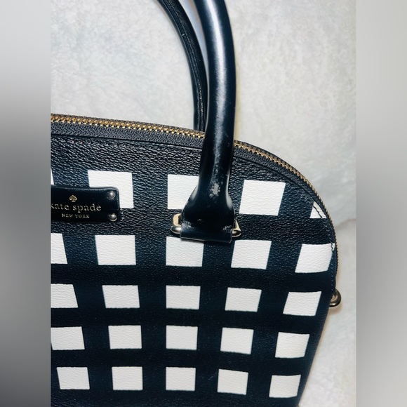 Kate Spade Checkered purse - Picture 3 of 8